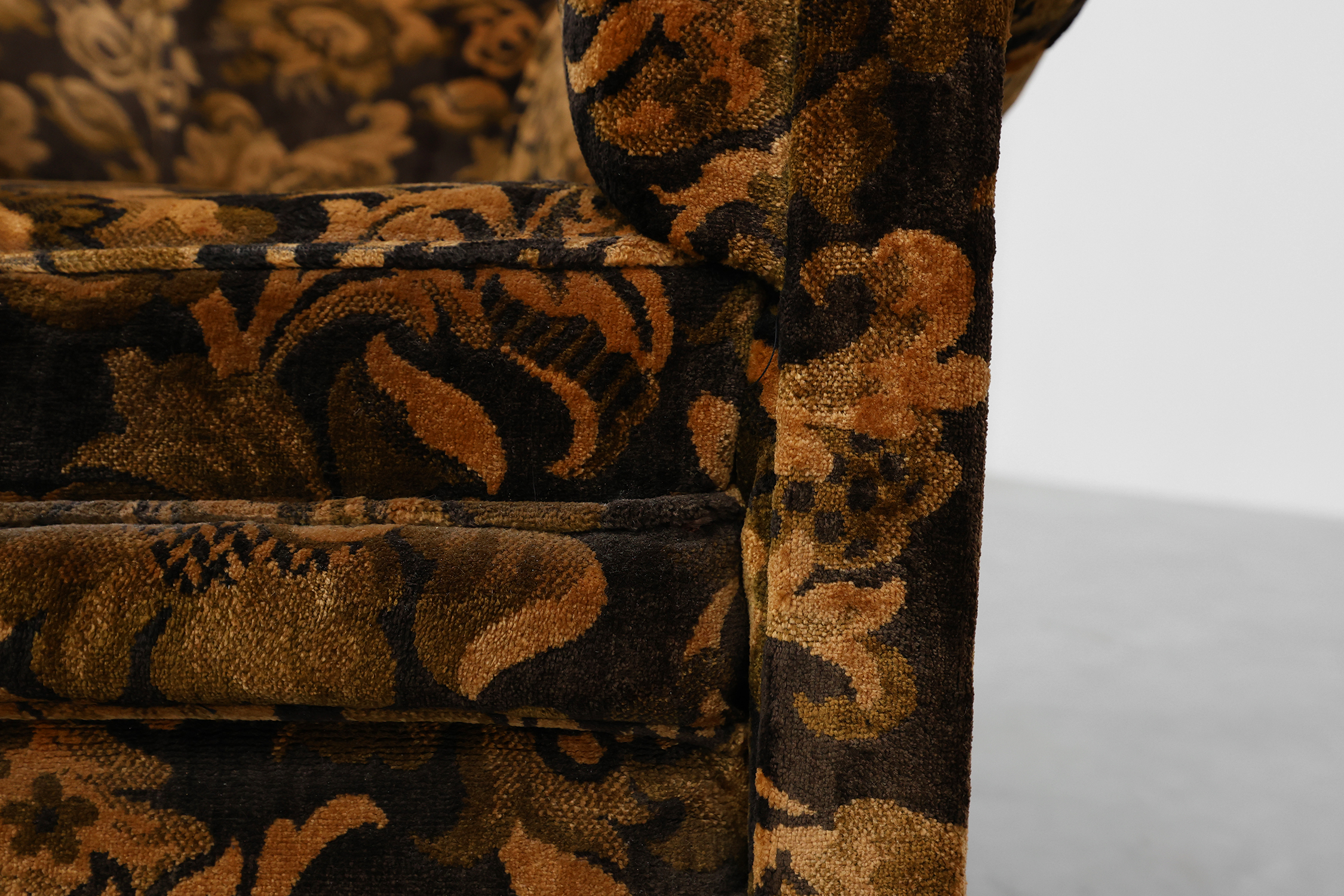 French Art Deco Fauteuil with original Upholstery, 1920sthumbnail